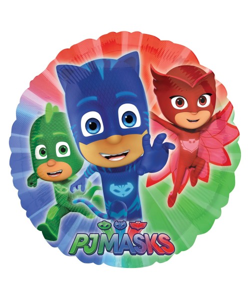 PALLONE MYLAR 18" PJ MASKS 45CM - L'Officina delle feste