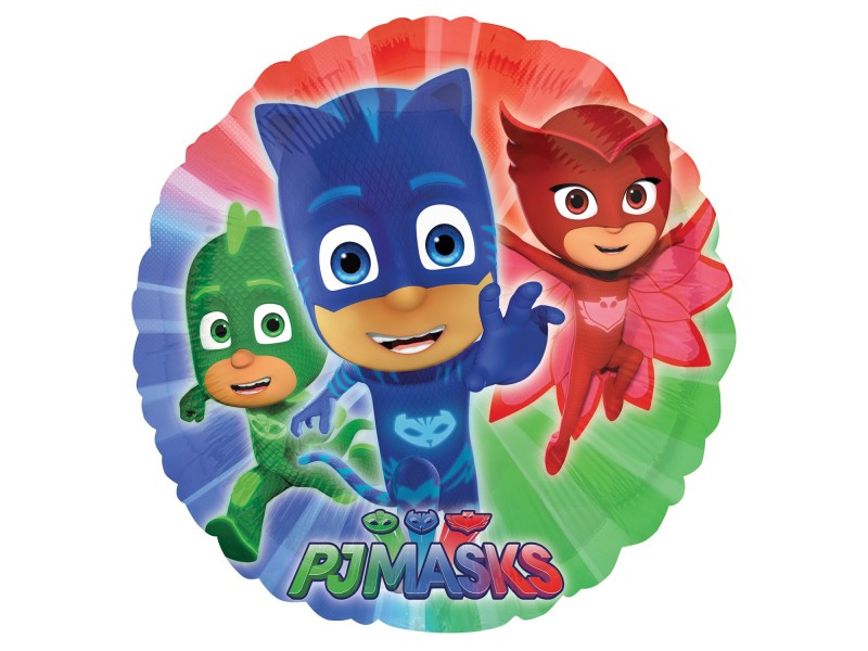 PALLONE MYLAR 18" PJ MASKS 45CM - L'Officina delle feste