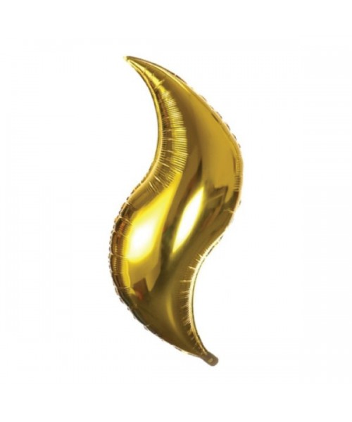 PALLONE CURVA MYLAR 36" ORO - L'Officina delle feste