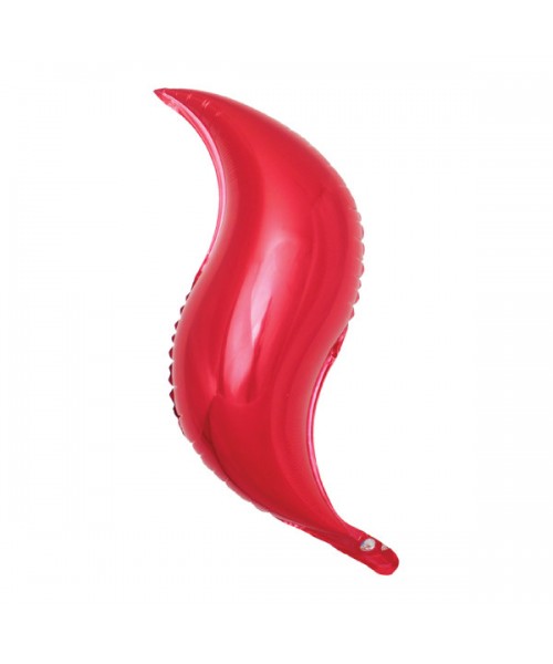 PALLONE CURVA MYLAR 36" ROSSO - L'Officina delle feste