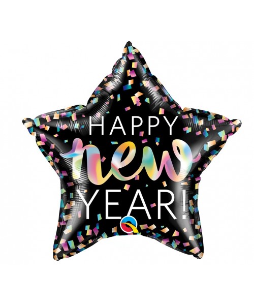 PALLONE MYLAR 18" HAPPY NEW YEAR CM. 45 - L'Officina delle feste