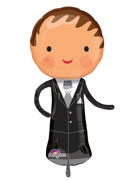 PALLONE MYLAR SPOSO 48X101CM - L'Officina delle feste