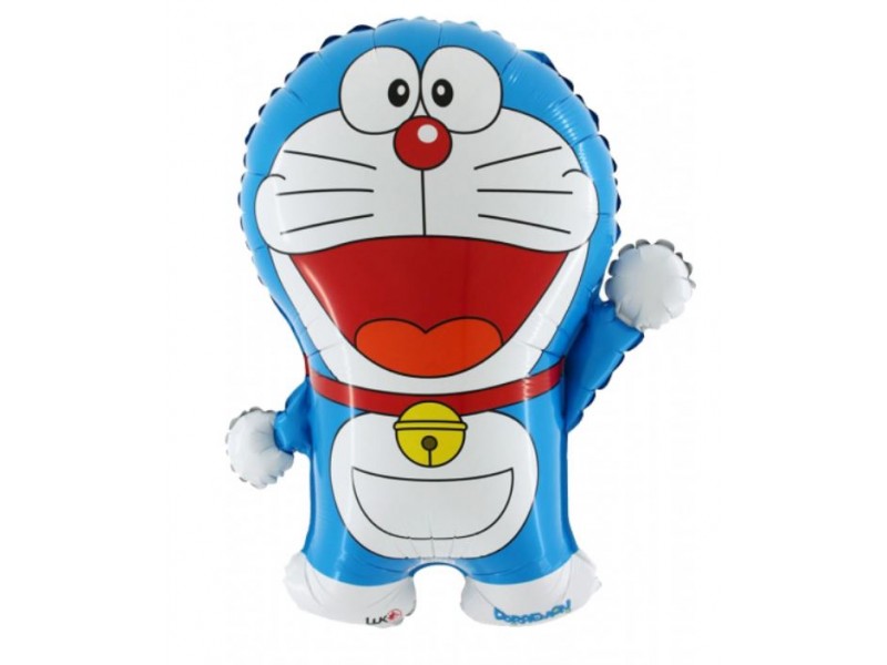 PALLONE MYLAR SAGOMA DORAEMON 60CM - L'Officina delle feste
