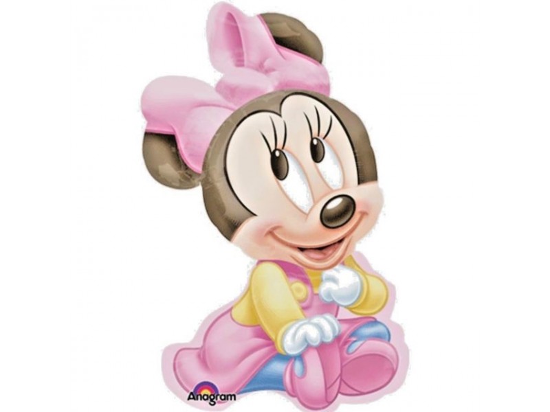 PALLONE MYLAR BABY MINNIE 51X84CM - L'Officina delle feste
