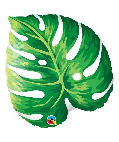 PALLONE MYLAR 21" FOGLIA TROPICALE 53CM - L'Officina delle feste