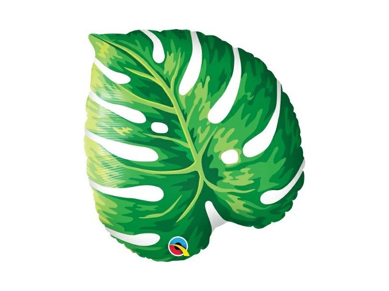 PALLONE MYLAR 21" FOGLIA TROPICALE 53CM - L'Officina delle feste