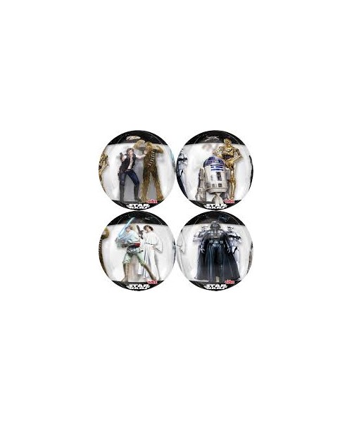 PALLONE MYLAR ORBZ STAR WARS 3D 38CM 1PZ - L'Officina delle