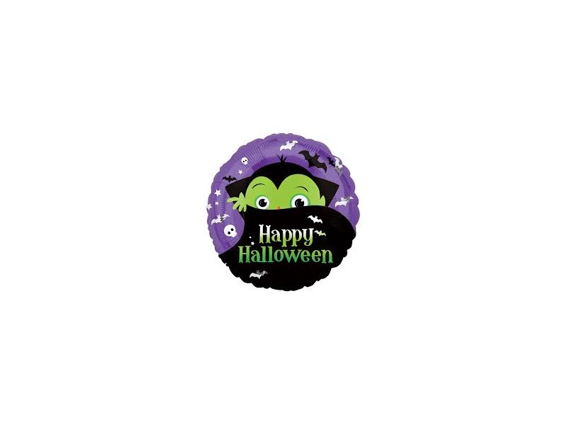 PALLONE MYLAR HALLOWEEN DRACULA 43 CM 18" - L'Officina delle