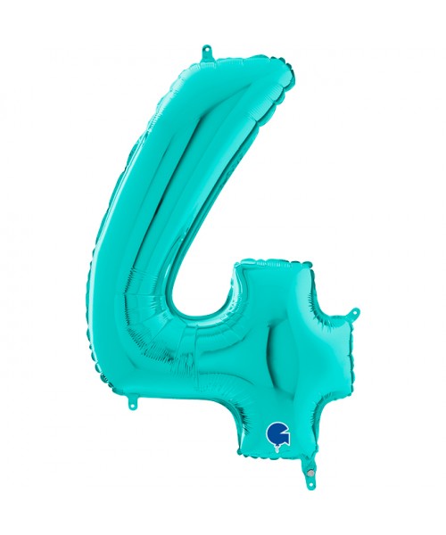 PALLONE MYLAR MEGA N. 4 TIFFANI 102CM - L'Officina delle feste