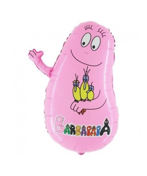 PALLONE MYLAR SAGOMA BARBAPAPA' 68cm - L'Officina delle feste