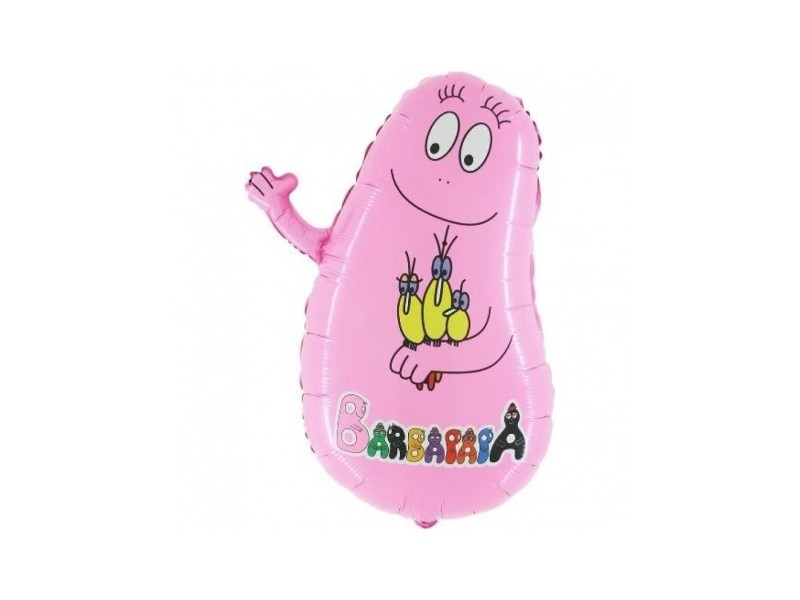 PALLONE MYLAR SAGOMA BARBAPAPA' 68cm - L'Officina delle feste