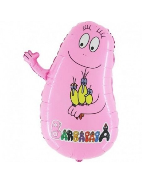 PALLONE MYLAR SAGOMA BARBAPAPA' 68cm - L'Officina delle feste