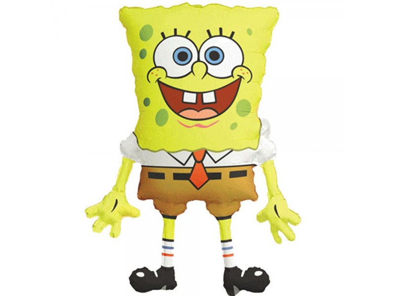 PALLONE MYLAR SAGOMA SPONGEBOB 56X71CM - L'Officina delle feste