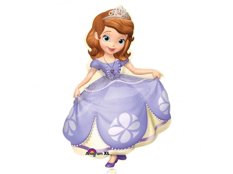 PALLONE MYLAR SOFIA LA PRINCIPESSA 66X88CM - L'Officina delle