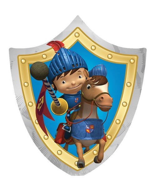 PALLONE MYLAR MIKE THE KNIGHT IL CAVALIERE 45X55CM - L'Officina