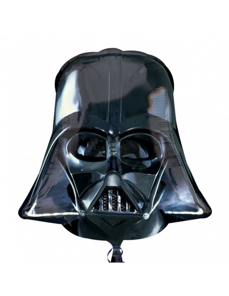 PALLONE MYLAR TESTA DARTH VADER STAR WARS 63X63CM - L'Officina