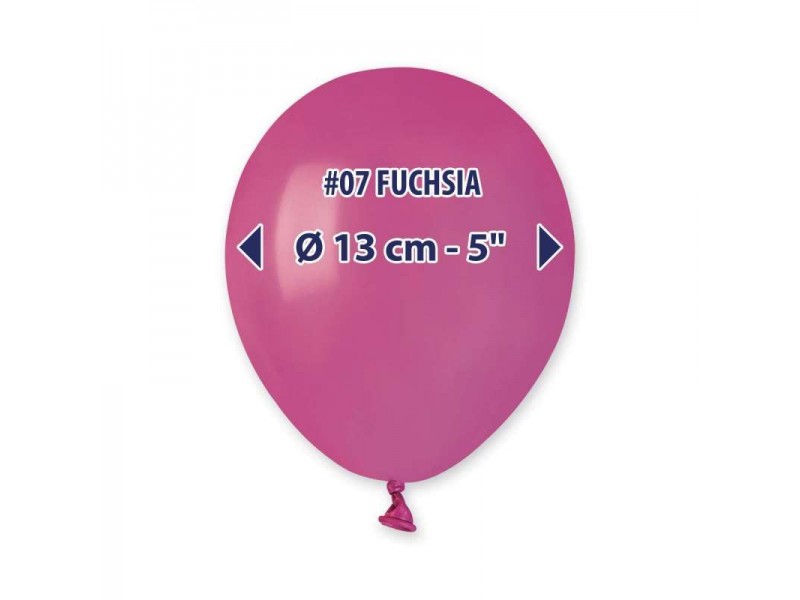 PALLONI LATTICE 5" PZ.100 FUCSIA 13CM - L'Officina delle feste