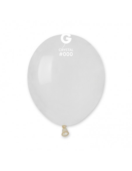 PALLONI LATTICE 5" PZ.100 TRASPARENTE 13CM - L'Officina delle