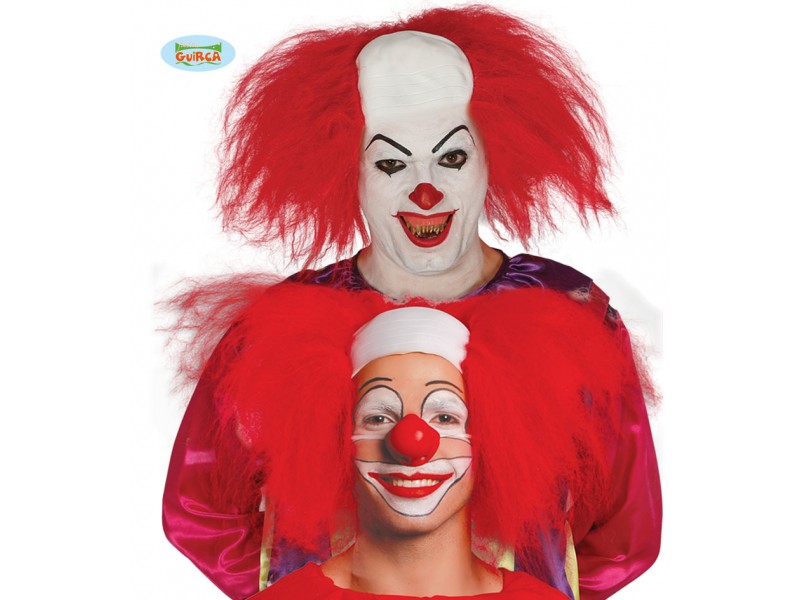 PARRUCCA CALVA PAGLIACCIO - L'Officina delle feste