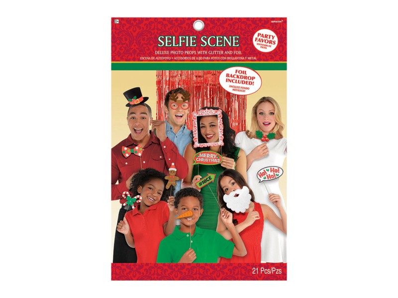 PHOTO PROPS 21PZ & BACKDROP CHRISTMAS - L'Officina delle feste