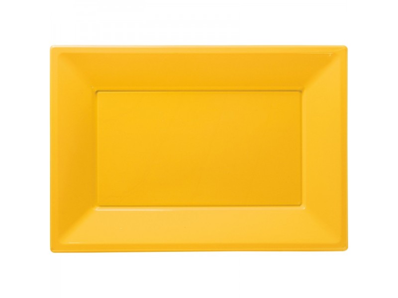 PIATTI MODUS VIVENDI GIALLO 2 VASS. RETT. - L'Officina delle