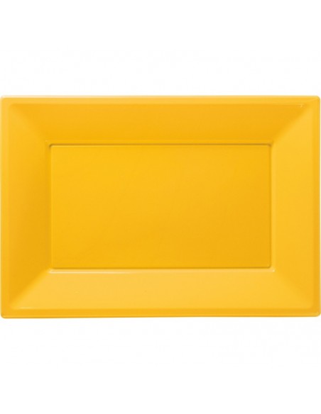 PIATTI MODUS VIVENDI GIALLO 2 VASS. RETT. - L'Officina delle