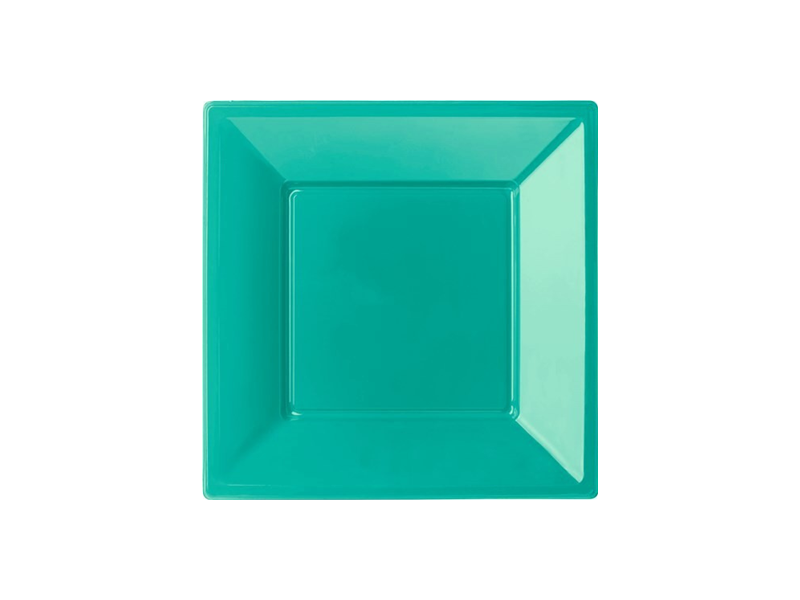 PIATTI MODUS VIVENDI VERDE ACQ. 6PZ QUAD.FONDO 18CM -