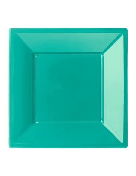 PIATTI MODUS VIVENDI VERDE ACQ. 6PZ QUAD.FONDO 18CM -