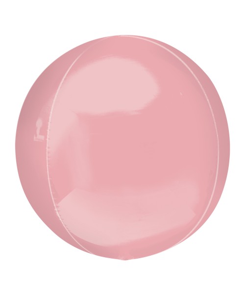 PALLONE MYLAR ORBZ ROSA PASTELLO JUMBO 53CM. - L'Officina delle