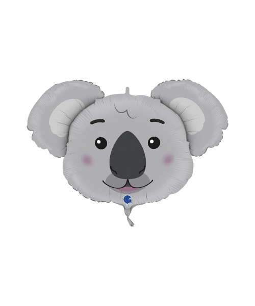 PALLONE MYLAR TESTA KOALA 94CM - L'Officina delle feste