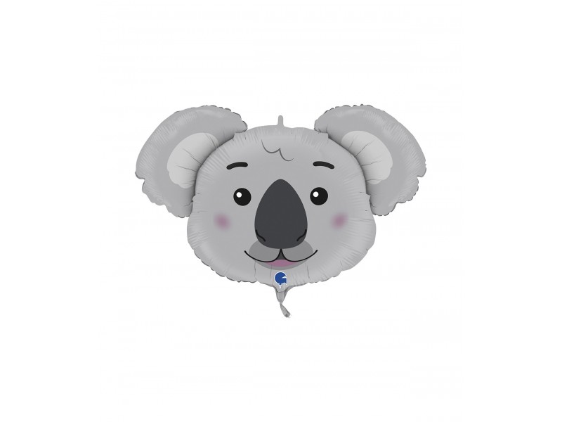 PALLONE MYLAR TESTA KOALA 94CM - L'Officina delle feste