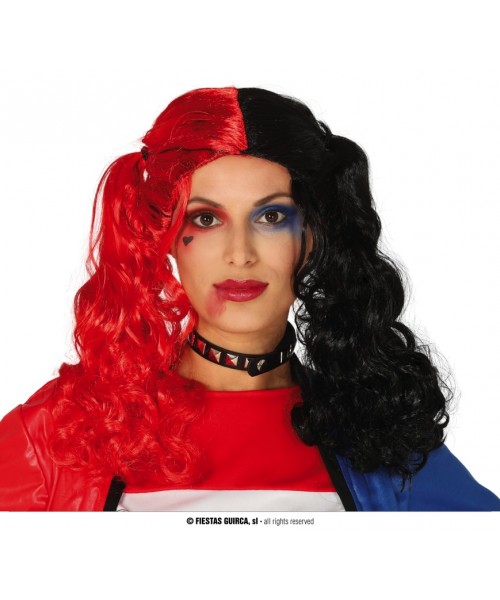 PARRUCCA CODINI ROSSA E NERA IN CONFEZIONE - L'Officina delle