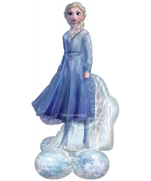 PALLONE MYLAR AIRLOONZ FROZEN ELSA H. 137CM - L'Officina delle