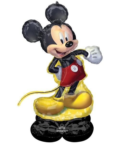 PALLONE MYLAR AIRLOONZ TOPOLINO MICKEY MOUSE H. 132CM -