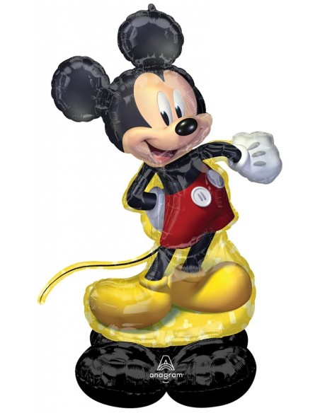PALLONE MYLAR AIRLOONZ TOPOLINO MICKEY MOUSE H. 132CM -