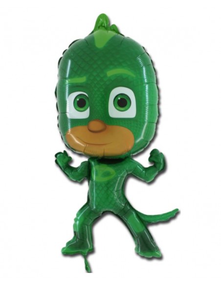 PALLONE MYLAR PJ MASCK GEKKO CM90/36" - L'Officina delle feste PALLONE MYLAR PJ MASCK GEKKO CM90/36" - L'Officina delle feste
