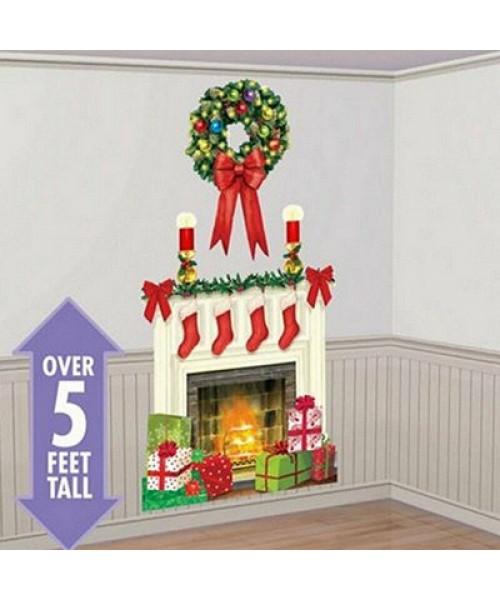 SCENE SETTER CAMINETTO NATALIZIO 165X85 - L'Officina delle feste