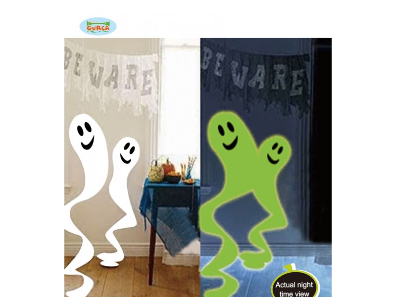 SET 3 PENDAGLI FANTASMA FLUORESC. - L'Officina delle feste