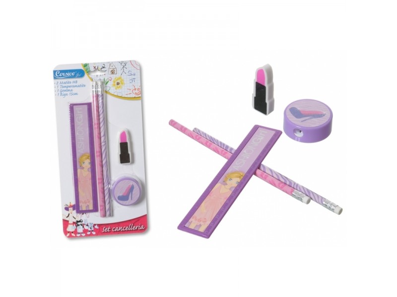 SET CANCELLERIA BIMBA BEAUTY - L'Officina delle feste