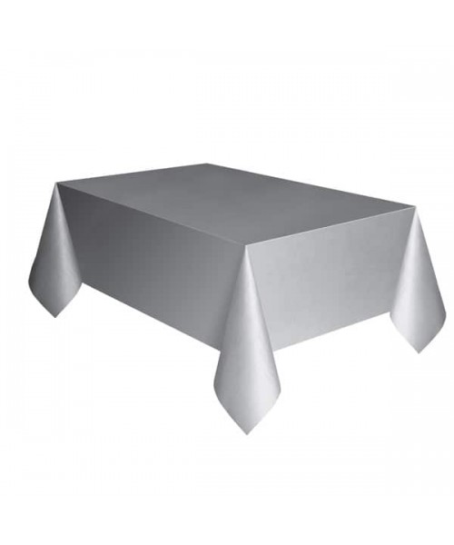 TOVAGLIA PLASTICA 137X274 ARGENTO SILVER - L'Officina delle