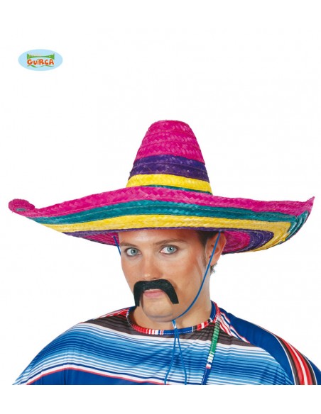 SOMBRERO MESSICANO MULTICOLOR 55 CM. - L'Officina delle feste
