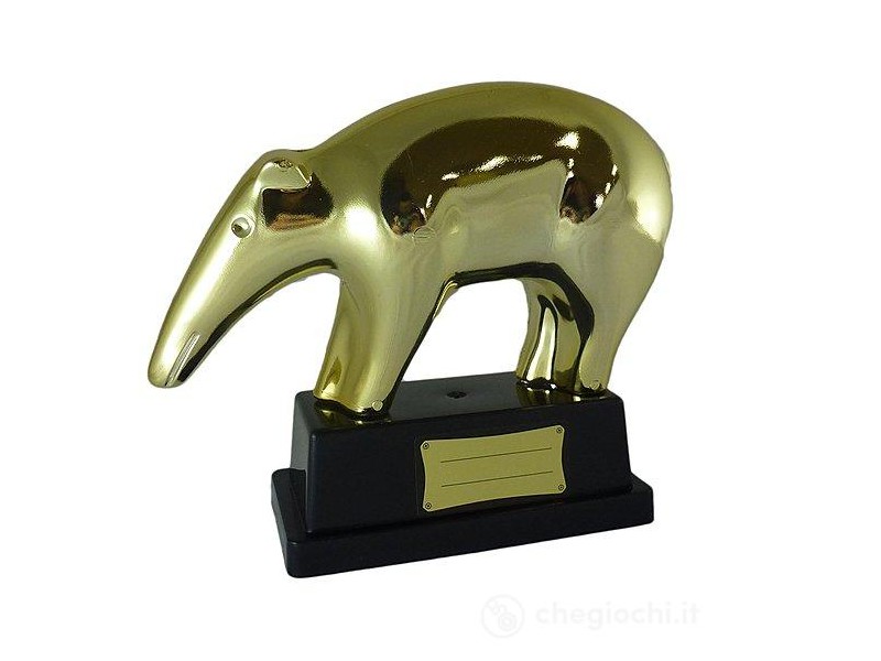 Statuetta tapiro d'oro dim.18 x 22 cm