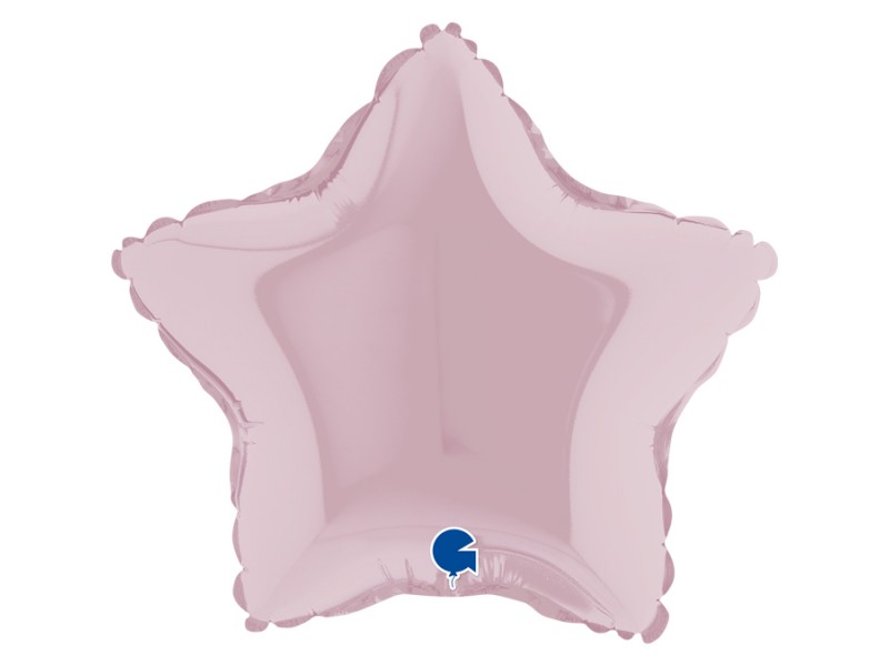 PALLONE MYLAR STELLA 9" ROSA CM. 23 - L'Officina delle feste