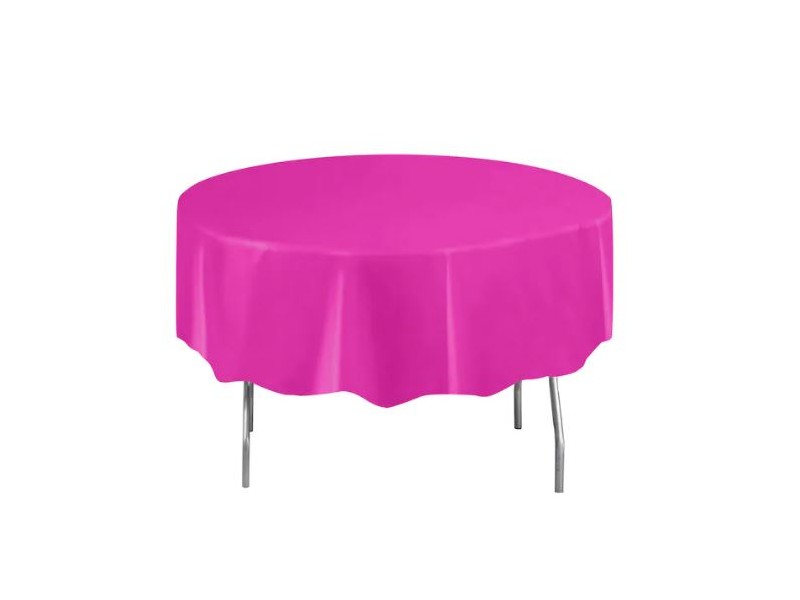 TOVAGLIA PLASTICA TONDA DIAM. 2,13CM HOT PINK - L'Officina