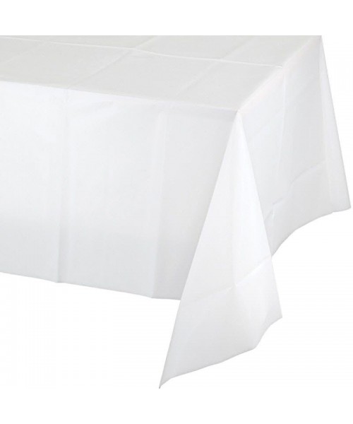 TOVAGLIA PLASTICA BIANCA 137X275CM - L'Officina delle feste