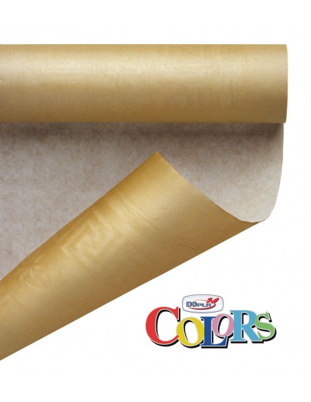 TOVAGLIA CARTA ROTOLO 1,20X7MT ORO - L'Officina delle feste TOVAGLIA CARTA ROTOLO 1,20X7MT ORO - L'Officina delle feste