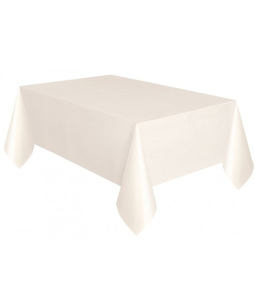 TOVAGLIA PLASTICA CREMA 137X274CM - L'Officina delle feste