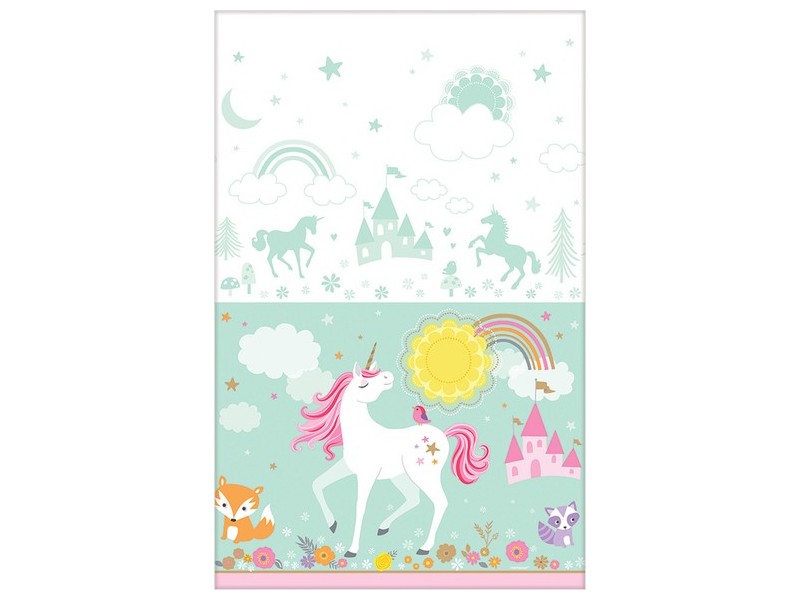 TOVAGLIA PL. 137X259CM MAGICAL UNICORN - L'Officina delle feste