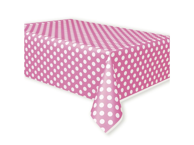 TOVAGLIA PL. 137X274 POIS FUCSIA - L'Officina delle feste