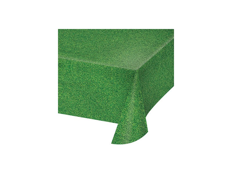 TOVAGLIA PLAST. CM 137X274 PRATO CALCIO - L'Officina delle feste